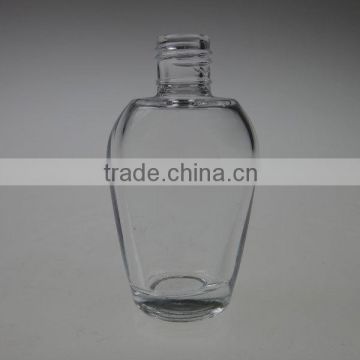 graceful glass perfume bottle