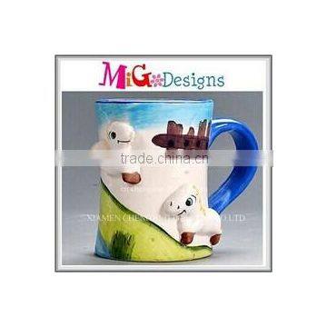 fashion design OEM design welcome thin porcelain mug