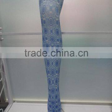 Colorful Flower Printing Tights