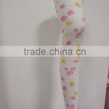 Colorful Flower Printing Tights