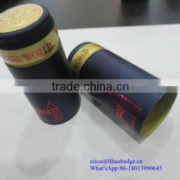 PVC Heat Shrink Wine Capsule,metal Label