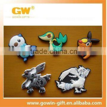 Promotional plastic colorful custom rubber pvc lapel pins