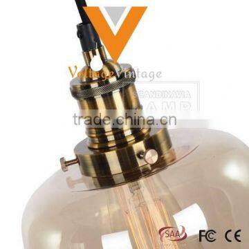 Manufacturer's Ken Industrial Pendant Lamp Hand Blown Track Light Vintage Glass Hanging Lamp Chinese Lantern Ceiling Light photo-3