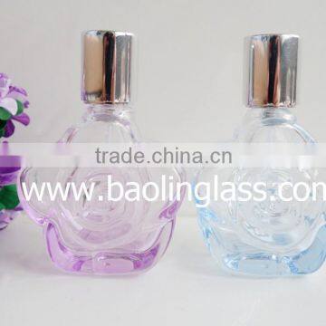 8ml flower glass perfume bottles