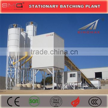 CE Certification 25m3/h - 240m3/h Stationary Concrete Batching Plant