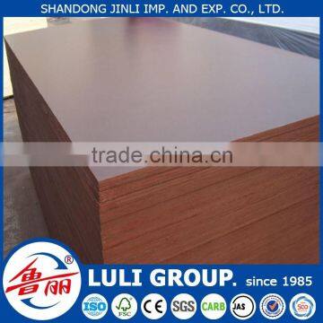 LULI GROUP brown film faced plywood with thickbess 12MM 15MM 18MM 21MM