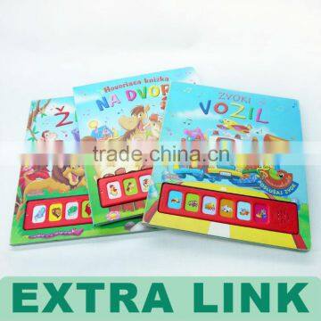 Children Talking Book With Sound Button For Kids Learning