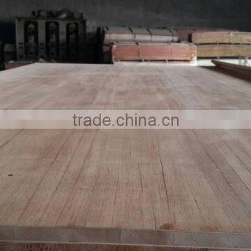 Natural teak blockboard for Mid East market