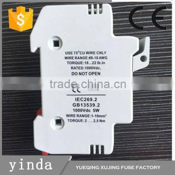 DC 1000v 15A to 25A solar pv fuse