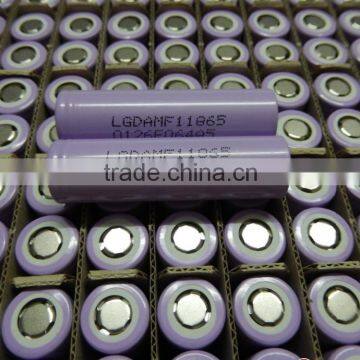 18650 LG MF1 2200mAh INR18650MF1 Battery Cell 3.7V 10A photo-3