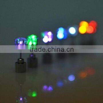 Party Earring LED Stud Blinking Halloween Christmas Wedding Accessories Flashing Earrings