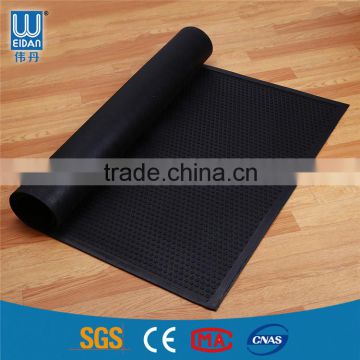 Anti-slip oil-proof anti-bacterial rubber flooring