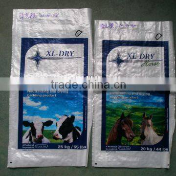 Bopp film laminated pp woven bag animal feed bag