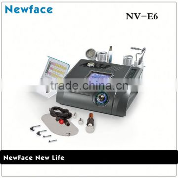 NV-E6 Portable 6 in 1 No-needle mesotherapy portable mini rf machine skin tightening equipment for salon