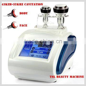 32 khz & 43 khz ultrasound 2in1 fat burning machine