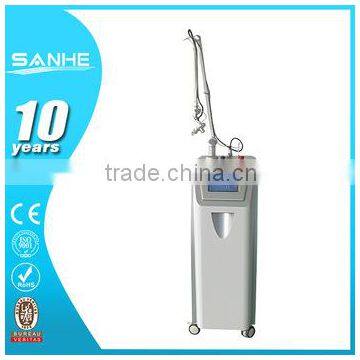 100um-2000um Sanhe Fractional Laser Co2 US RF Ultra Pulse Tube Skin Tightening System/ Skin Tightening Machine