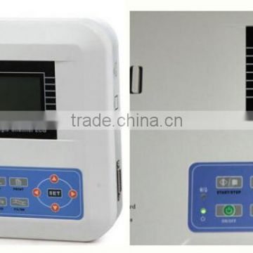 Portable digital 12 leads Single channel Electrocardiograph ECG Machine EKG monitor supplier