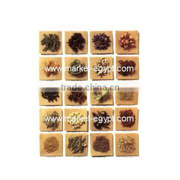 Anise-Marjoram-Chamomile-Cinnamon-Hibiscus-Peppermint Herbs