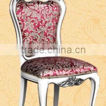 shinny red fabric hair with resin frame for hotel