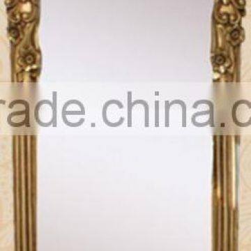 SJ-9195 golden plastic decorative standing mirror