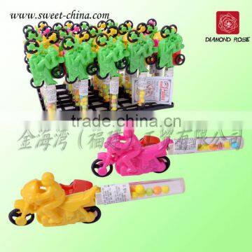 Motor tricycle toy candy