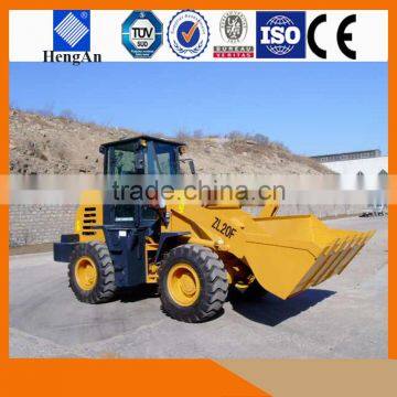 ZL-20 Small Wheel Mini Loader 2 Ton Capacity