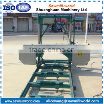 electric wood band horizontal sawmill machine made in Shandong China