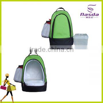 cheap nonwoven backpack cooler bag for food delivery