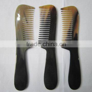 Different design buffalo horn comb with high quality and low price from Vietnam