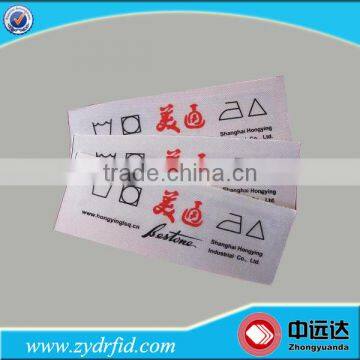 Custom rfid uhf clothes tag