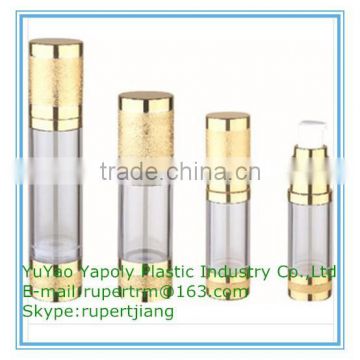 Transparent Alumina cosmetic airless pump bottle