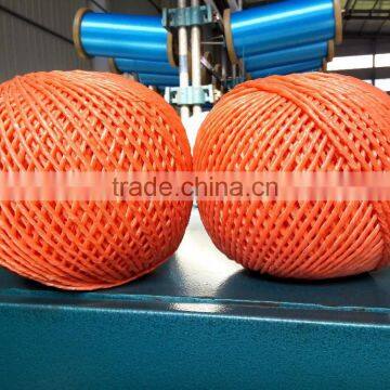 PLC Controled PP Rope Yarn Ball Winder Machine From Haidai Rope Machinery