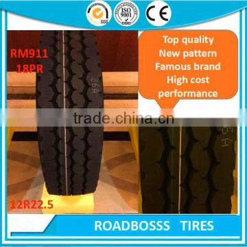 Top quality same as WESTLAKE GOODRIDE Tyres 12R22.5 RM911 with Hankook technology tires