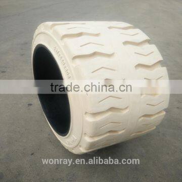 Chinese Top Quality Press on Solid Tire 21x9x15 18x7x12 1/8 Factory Price From Yantai WonRay photo-2