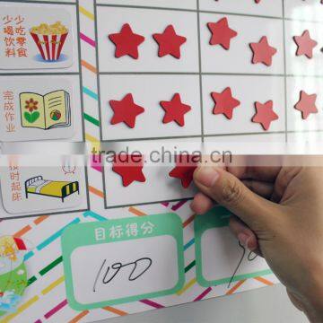 60*40cm Creative Wall Sticker Educational Toys Dry Erase Kids Weekly Planner To-do List Schedule Magnetic Chores Chart photo-6