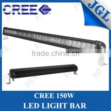 factory price auto head lamp cree chips,high intensity 150w cree aluminum housing off road led light bar