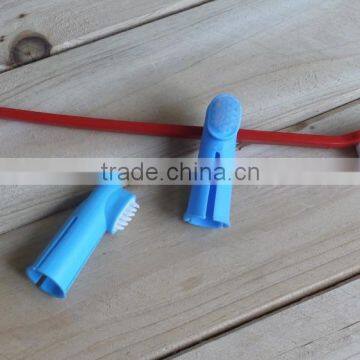Factory Colorful Useful Eco Friendly Plastic Pet Dog Toothbrush Set photo-6