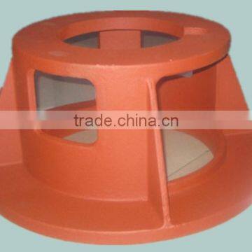 high quality casting elevator parts / ductile iron cast elevator pulley