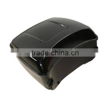 Black Tour Pak Pack Trunk For FLHT Ultra-Classic Electra Glide 2014-2016 photo-6