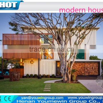 easy assembled prefab modular house container coffee shop mobile smart home, modern house