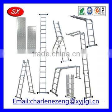 OEM&ODM Customized Multi-purpose Aluminum Folding Step Ladder photo-6