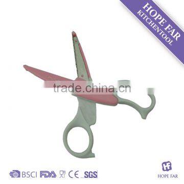 K637 Plastic Coated Colorful Photo Cutting Scissors photo-4