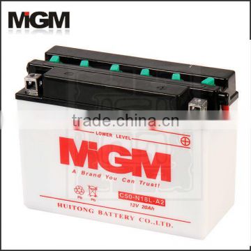 motorcycle battery C50N-18L-A2