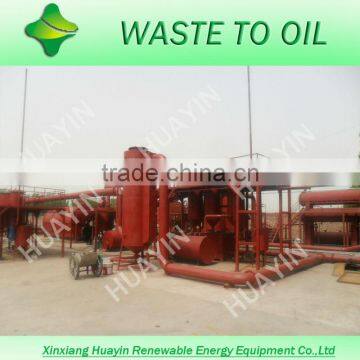 Black Engine Oil Purifying To Diesel Machine, Distillation Machine With Half A Year Cost Recovering