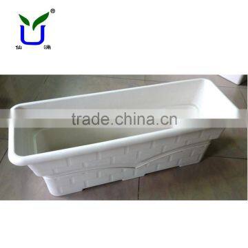 Self-watering Plastic Rectangular Flower Pot photo-3