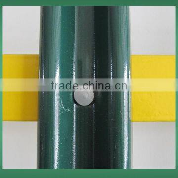 China Supplier!! Green Color Steel Plastic Fence With 2.4M