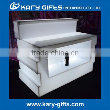 Classic led light bar counter glow bar table counter furniture