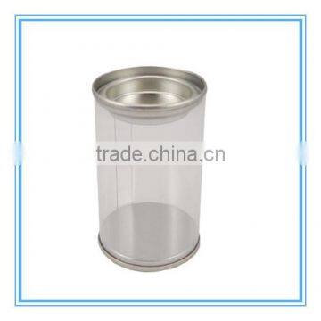 transparent pvc small plastic cans