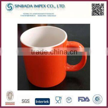 Cheap Bulk Ceramic Double Color Coffee Mugs Wholesale