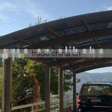 2014 outdoor car sheltr car shed plastic sheet carport